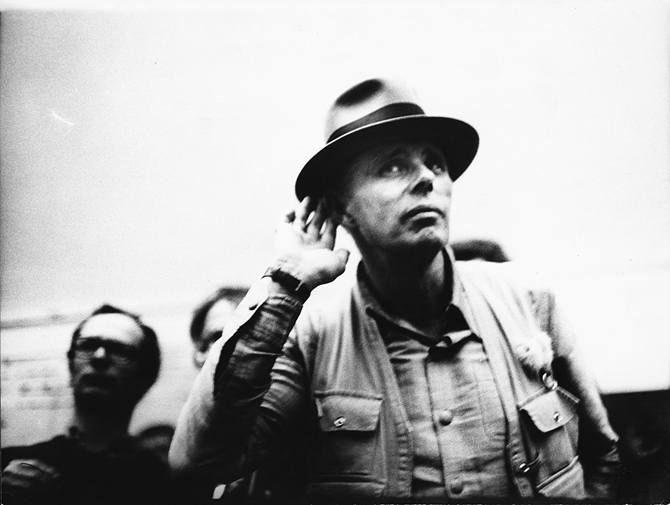 A photo of Joseph Beuys.