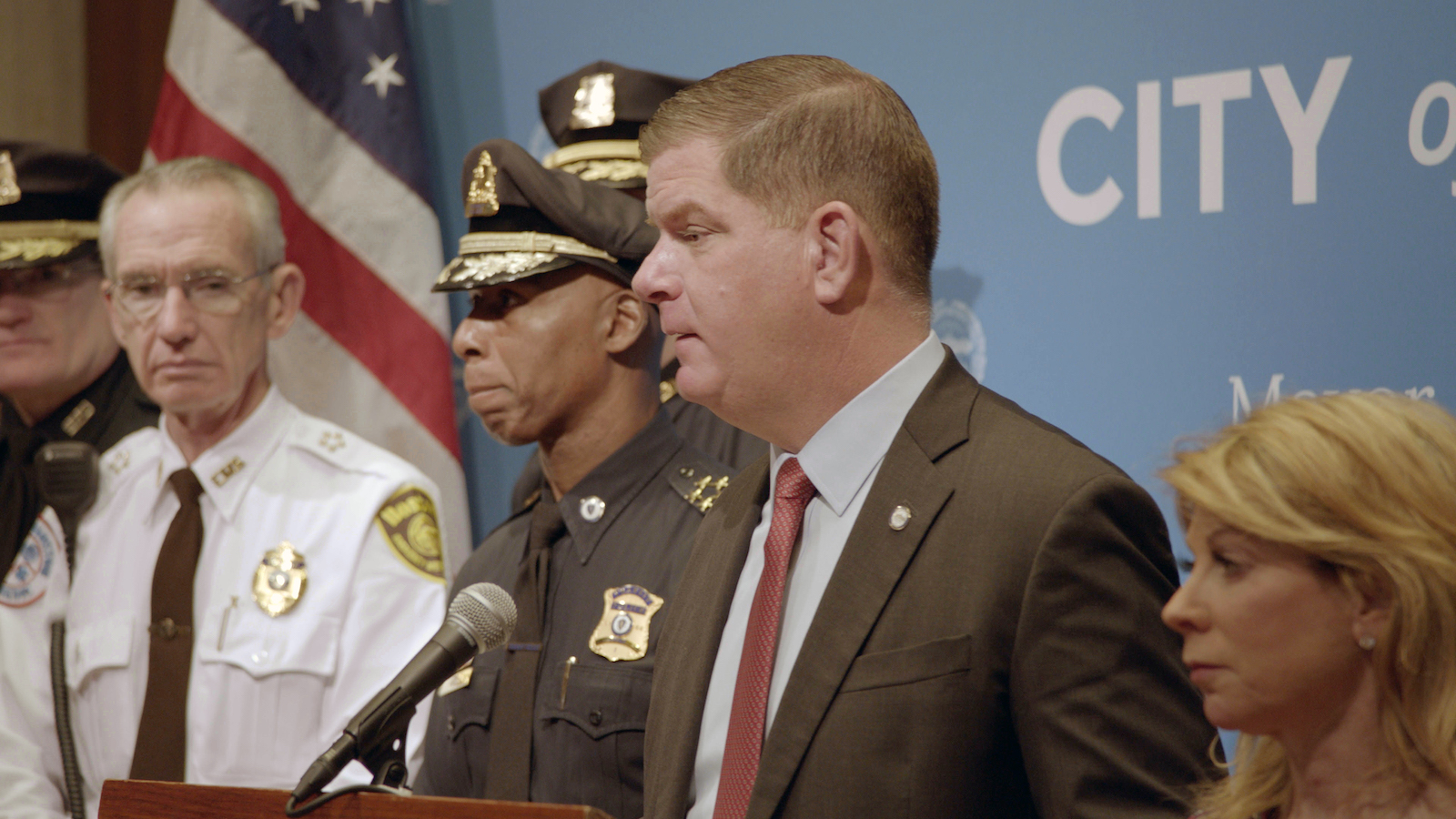 Marty Walsh in City Hall