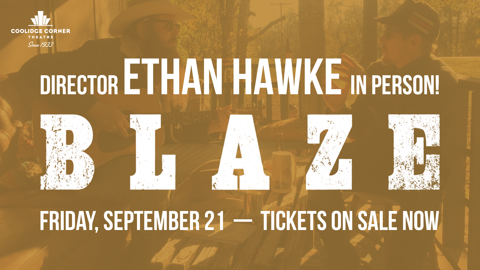 Ethan Hawke In Person for Blaze