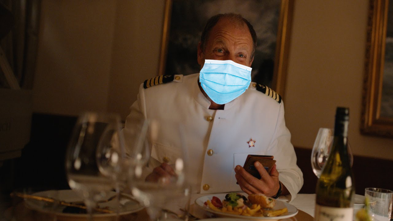 Triangle Of Sadness masked Matinee